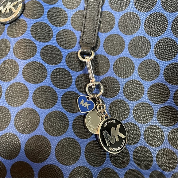 MICHAEL Michael Kors Royal Blue & Black polka dot - Picture 3 of 7